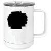 15 oz. White Vacuum Insulated Mug w/Slider Lid Thumbnail