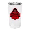White Sublimatable 16 oz. Polar Camel Pint with Slider Lid Thumbnail