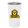 White Sublimatable 16 oz. Polar Camel Pint with Slider Lid Thumbnail