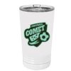 White Sublimatable 16 oz. Polar Camel Pint with Slider Lid Thumbnail