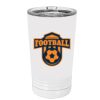 White Sublimatable 16 oz. Polar Camel Pint with Slider Lid Thumbnail