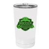 White Sublimatable 16 oz. Polar Camel Pint with Slider Lid Thumbnail