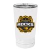 White Sublimatable 16 oz. Polar Camel Pint with Slider Lid Thumbnail