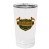 White Sublimatable 16 oz. Polar Camel Pint with Slider Lid Thumbnail
