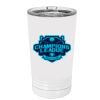 White Sublimatable 16 oz. Polar Camel Pint with Slider Lid Thumbnail