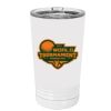 White Sublimatable 16 oz. Polar Camel Pint with Slider Lid Thumbnail