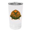 White Sublimatable 16 oz. Polar Camel Pint with Slider Lid Thumbnail
