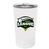 White Sublimatable 16 oz. Polar Camel Pint with Slider Lid Thumbnail