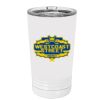 White Sublimatable 16 oz. Polar Camel Pint with Slider Lid Thumbnail