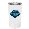 White Sublimatable 16 oz. Polar Camel Pint with Slider Lid Thumbnail