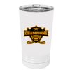 White Sublimatable 16 oz. Polar Camel Pint with Slider Lid Thumbnail