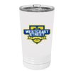 White Sublimatable 16 oz. Polar Camel Pint with Slider Lid Thumbnail