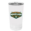 White Sublimatable 16 oz. Polar Camel Pint with Slider Lid Thumbnail