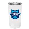 White Sublimatable 16 oz. Polar Camel Pint with Slider Lid Thumbnail