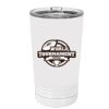 White Sublimatable 16 oz. Polar Camel Pint with Slider Lid Thumbnail