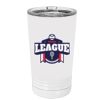 White Sublimatable 16 oz. Polar Camel Pint with Slider Lid Thumbnail