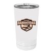 White Sublimatable 16 oz. Polar Camel Pint with Slider Lid Thumbnail