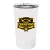 White Sublimatable 16 oz. Polar Camel Pint with Slider Lid Thumbnail