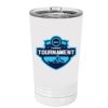 White Sublimatable 16 oz. Polar Camel Pint with Slider Lid Thumbnail