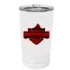 White Sublimatable 16 oz. Polar Camel Pint with Slider Lid Thumbnail