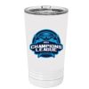 White Sublimatable 16 oz. Polar Camel Pint with Slider Lid Thumbnail