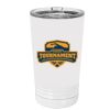 White Sublimatable 16 oz. Polar Camel Pint with Slider Lid Thumbnail