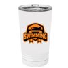 White Sublimatable 16 oz. Polar Camel Pint with Slider Lid Thumbnail