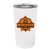 White Sublimatable 16 oz. Polar Camel Pint with Slider Lid Thumbnail