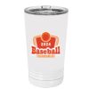 White Sublimatable 16 oz. Polar Camel Pint with Slider Lid Thumbnail