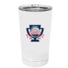 White Sublimatable 16 oz. Polar Camel Pint with Slider Lid Thumbnail