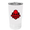 White Sublimatable 16 oz. Polar Camel Pint with Slider Lid Thumbnail