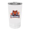 White Sublimatable 16 oz. Polar Camel Pint with Slider Lid Thumbnail