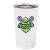 White Sublimatable 16 oz. Polar Camel Pint with Slider Lid Thumbnail
