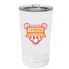 White Sublimatable 16 oz. Polar Camel Pint with Slider Lid Thumbnail