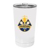 White Sublimatable 16 oz. Polar Camel Pint with Slider Lid Thumbnail