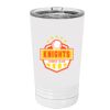 White Sublimatable 16 oz. Polar Camel Pint with Slider Lid Thumbnail