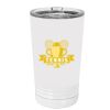 White Sublimatable 16 oz. Polar Camel Pint with Slider Lid Thumbnail
