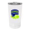 White Sublimatable 16 oz. Polar Camel Pint with Slider Lid Thumbnail