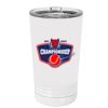 White Sublimatable 16 oz. Polar Camel Pint with Slider Lid Thumbnail