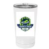 White Sublimatable 16 oz. Polar Camel Pint with Slider Lid Thumbnail