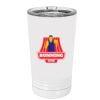 White Sublimatable 16 oz. Polar Camel Pint with Slider Lid Thumbnail