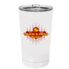 White Sublimatable 16 oz. Polar Camel Pint with Slider Lid Thumbnail