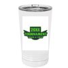 White Sublimatable 16 oz. Polar Camel Pint with Slider Lid Thumbnail