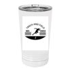 White Sublimatable 16 oz. Polar Camel Pint with Slider Lid Thumbnail
