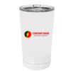 White Sublimatable 16 oz. Polar Camel Pint with Slider Lid Thumbnail
