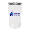 White Sublimatable 16 oz. Polar Camel Pint with Slider Lid Thumbnail