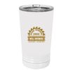 White Sublimatable 16 oz. Polar Camel Pint with Slider Lid Thumbnail