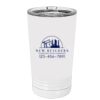 White Sublimatable 16 oz. Polar Camel Pint with Slider Lid Thumbnail