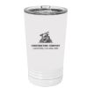 White Sublimatable 16 oz. Polar Camel Pint with Slider Lid Thumbnail