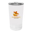 White Sublimatable 16 oz. Polar Camel Pint with Slider Lid Thumbnail